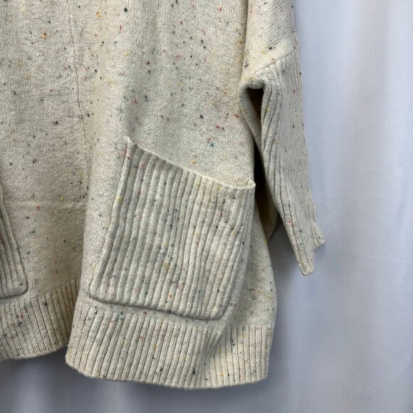 Loft Womens Multicolor Knitted Long Sleeve Turtleneck Pullover Sweater Small - Picture 6 of 9